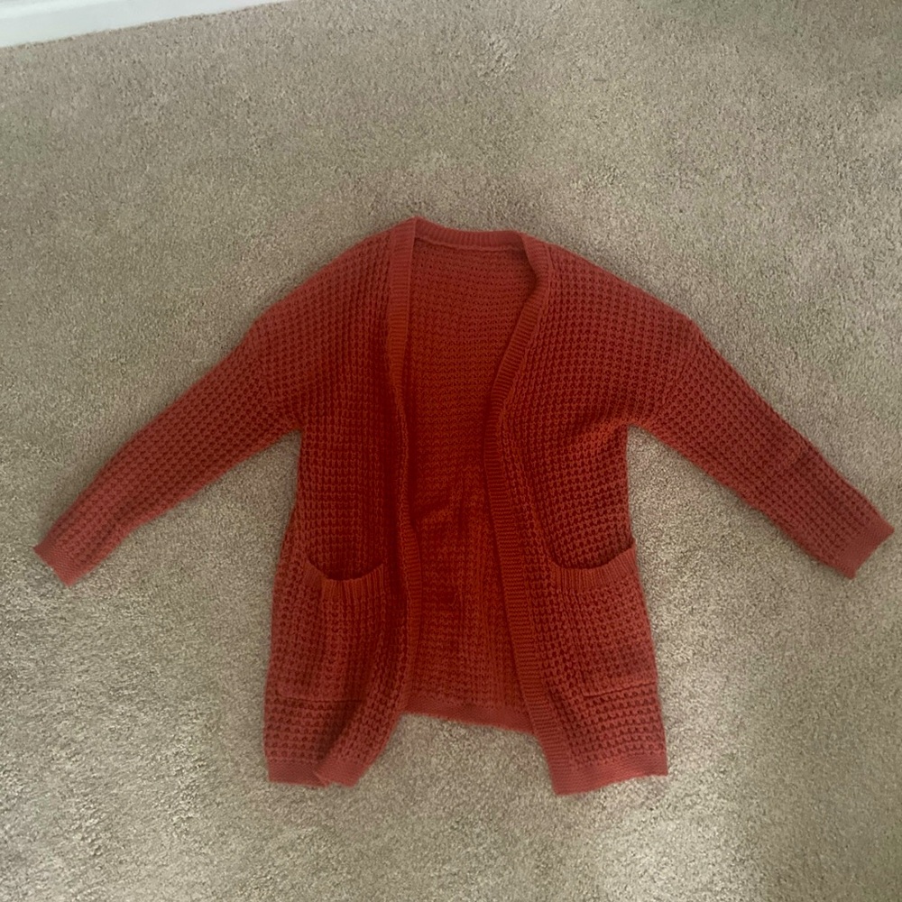 Women’s cardigan pink knit
